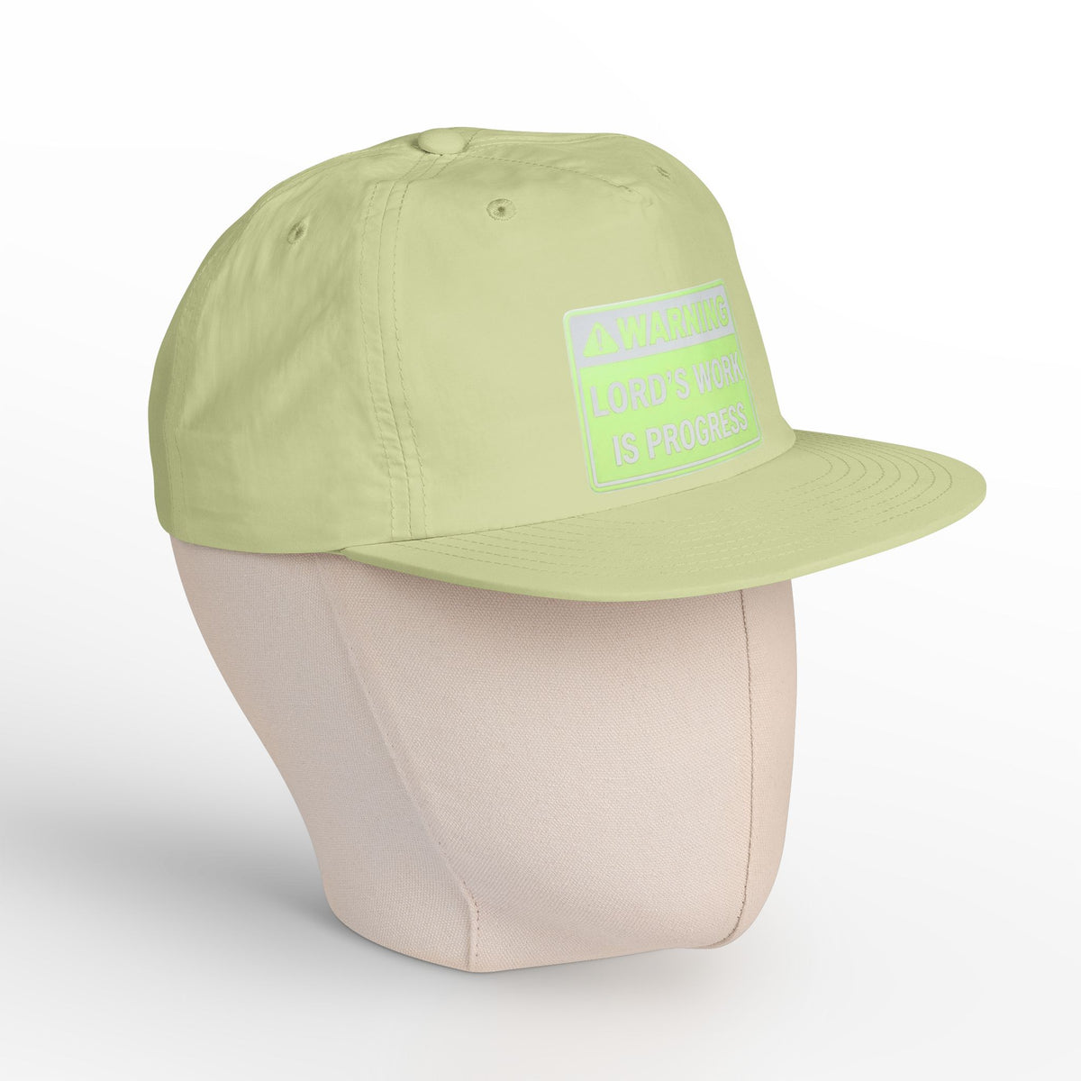 Lord's Work In Progress Embroidered Snapback Hat