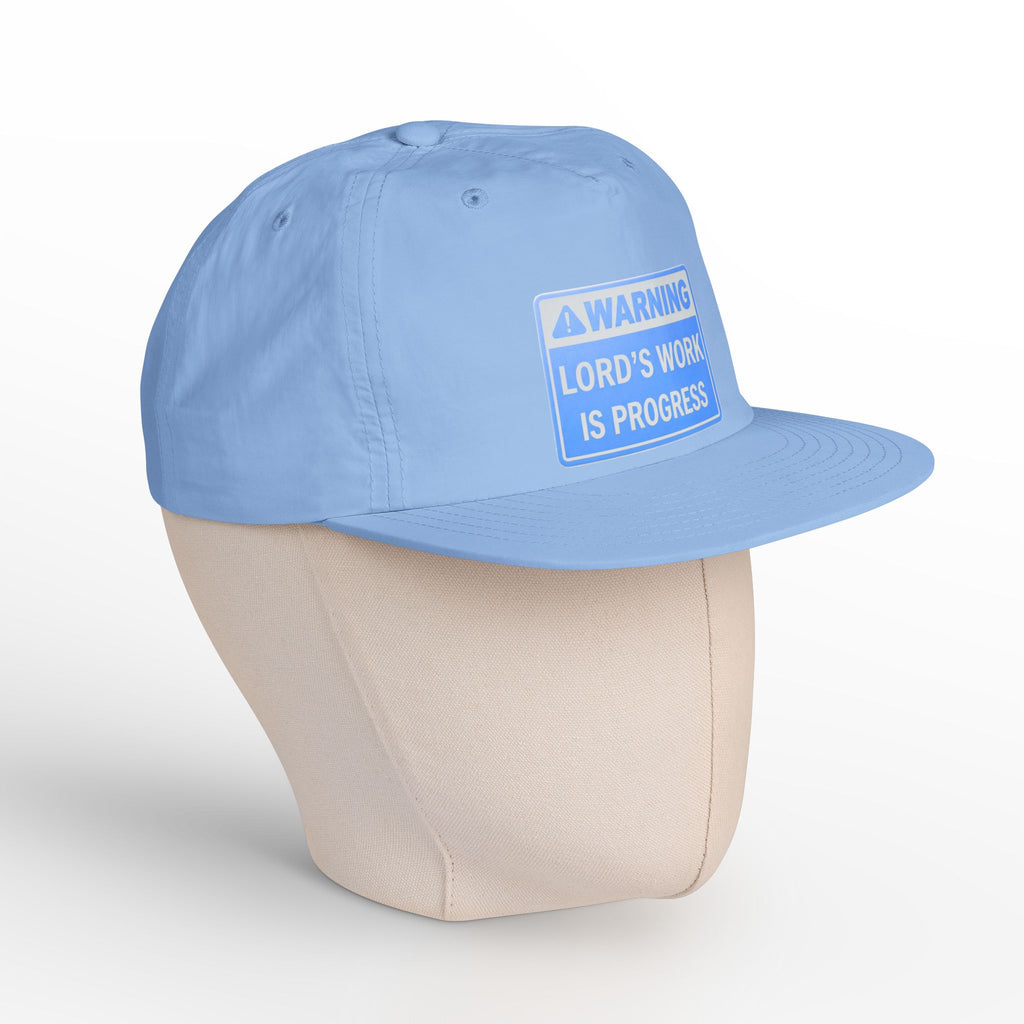 Lord's Work In Progress Embroidered Snapback Hat
