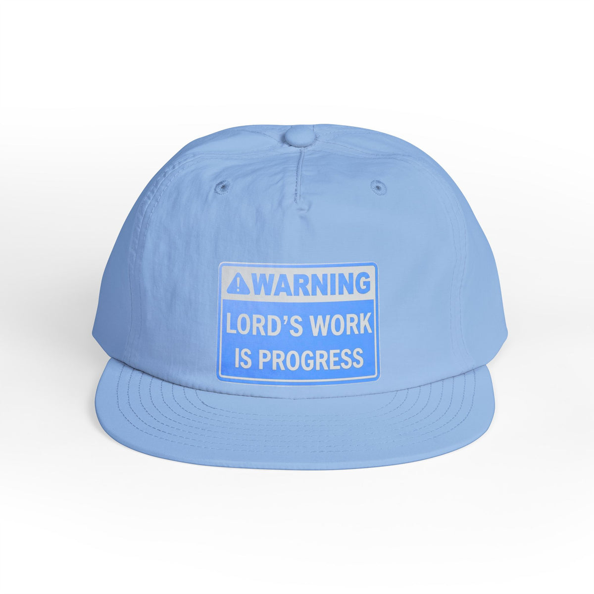 Lord's Work In Progress Embroidered Snapback Hat