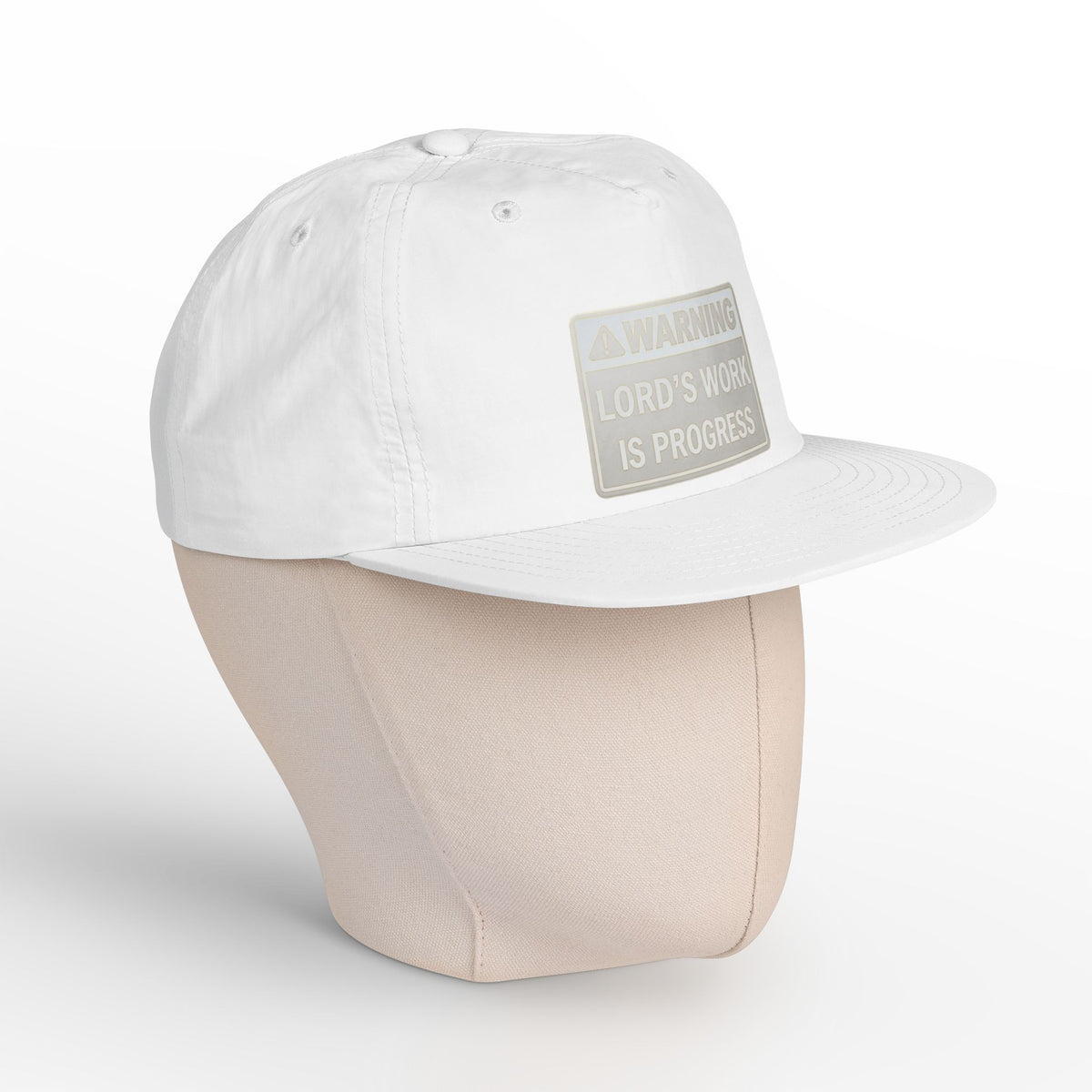 Lord's Work In Progress Embroidered Snapback Hat