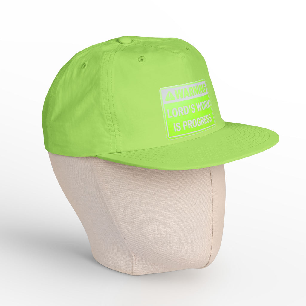 Lord's Work In Progress Embroidered Snapback Hat