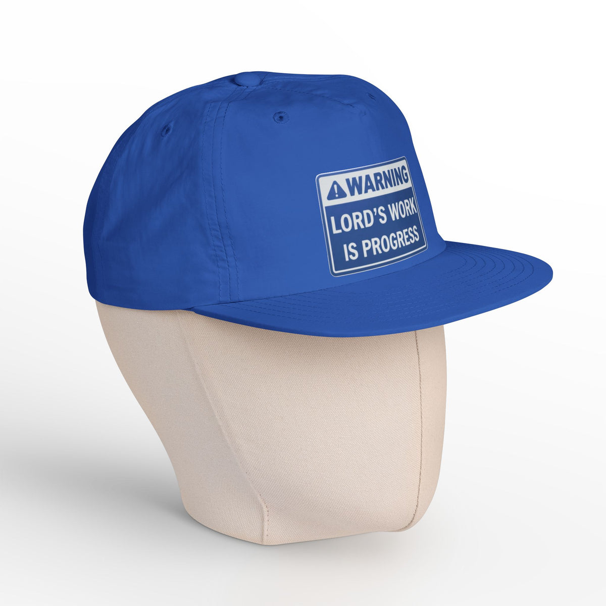 Lord's Work In Progress Embroidered Snapback Hat
