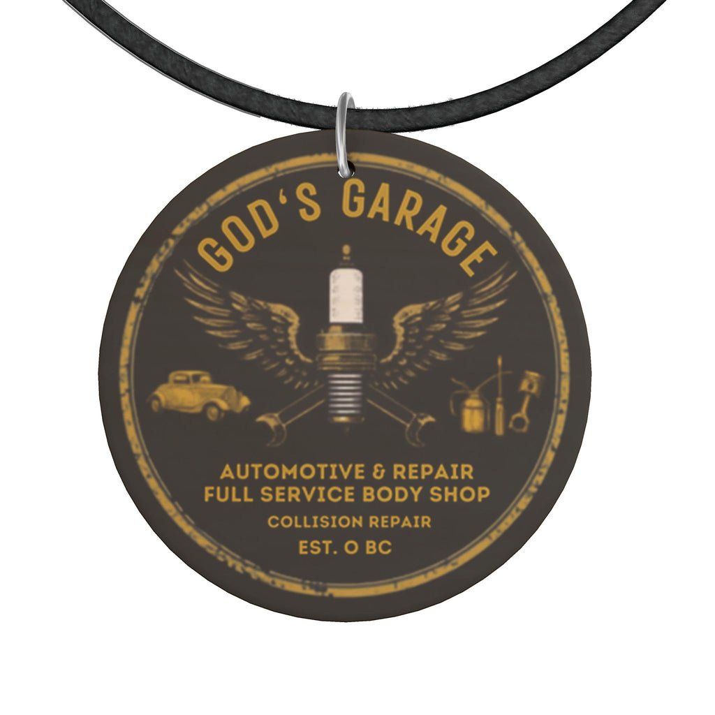 Wooden Pendant Organic Shapes