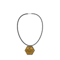 Wooden Pendant Geometric Shapes