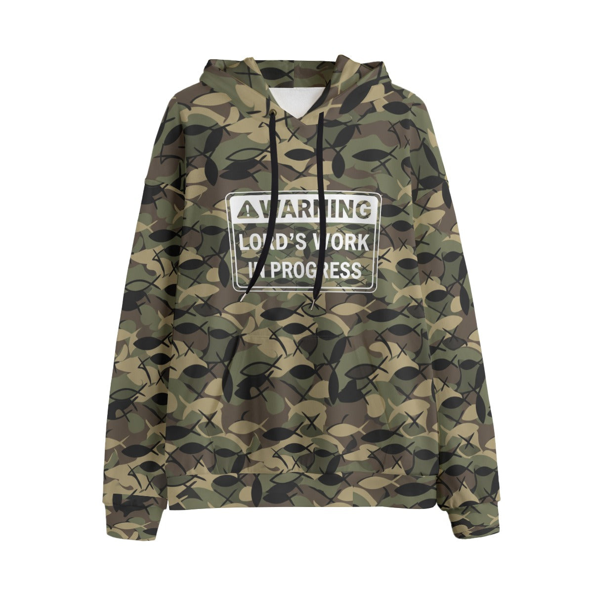 All-Over Print Unisex Plus Fleece Pullover Hoodie