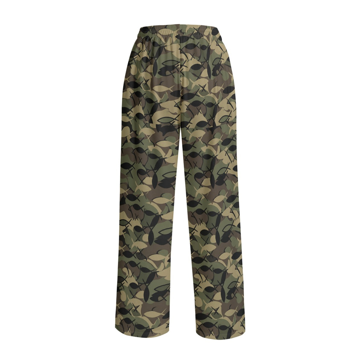 All-Over Print Unisex Wide Leg Pants | Interlock