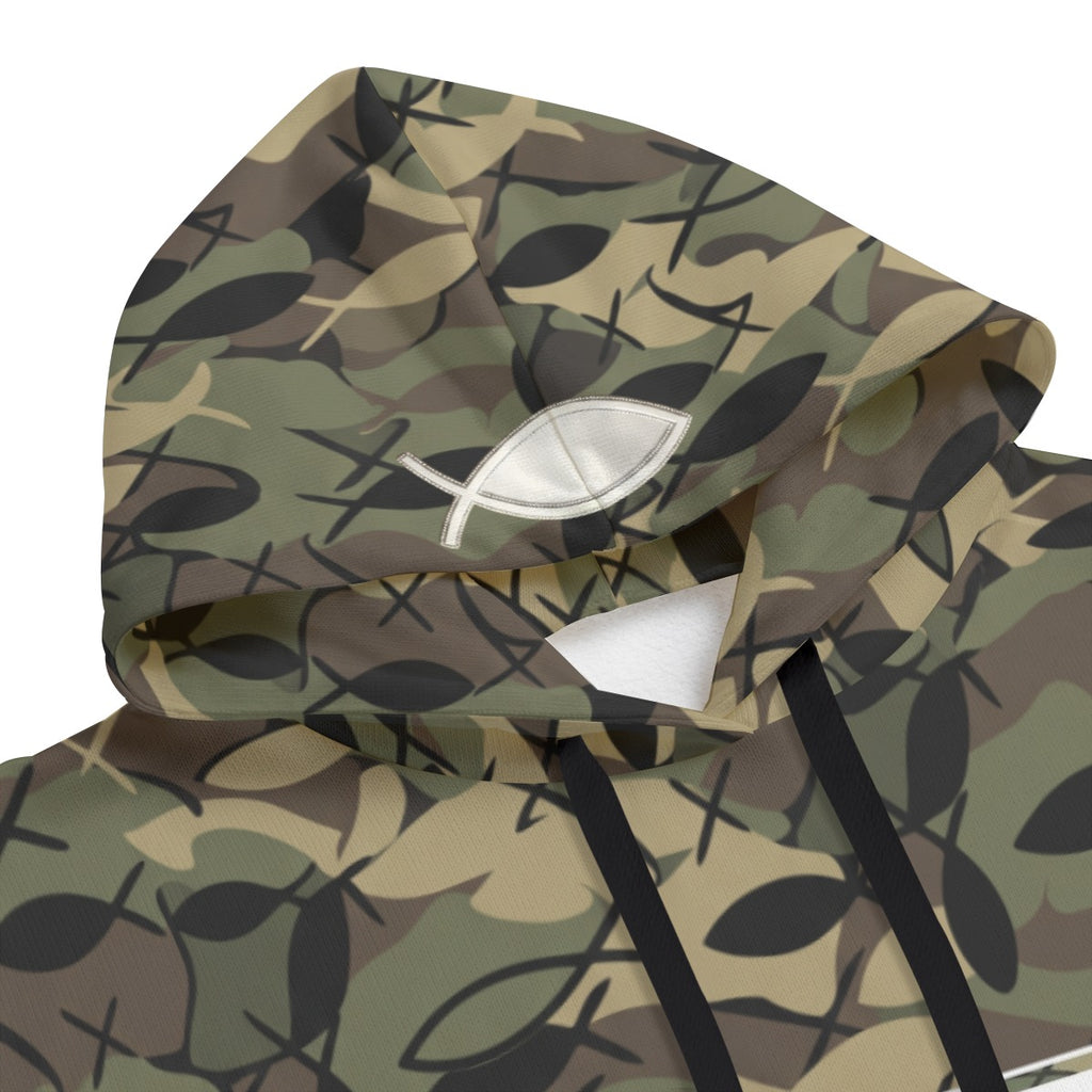 All-Over Print Unisex Plus Fleece Pullover Hoodie