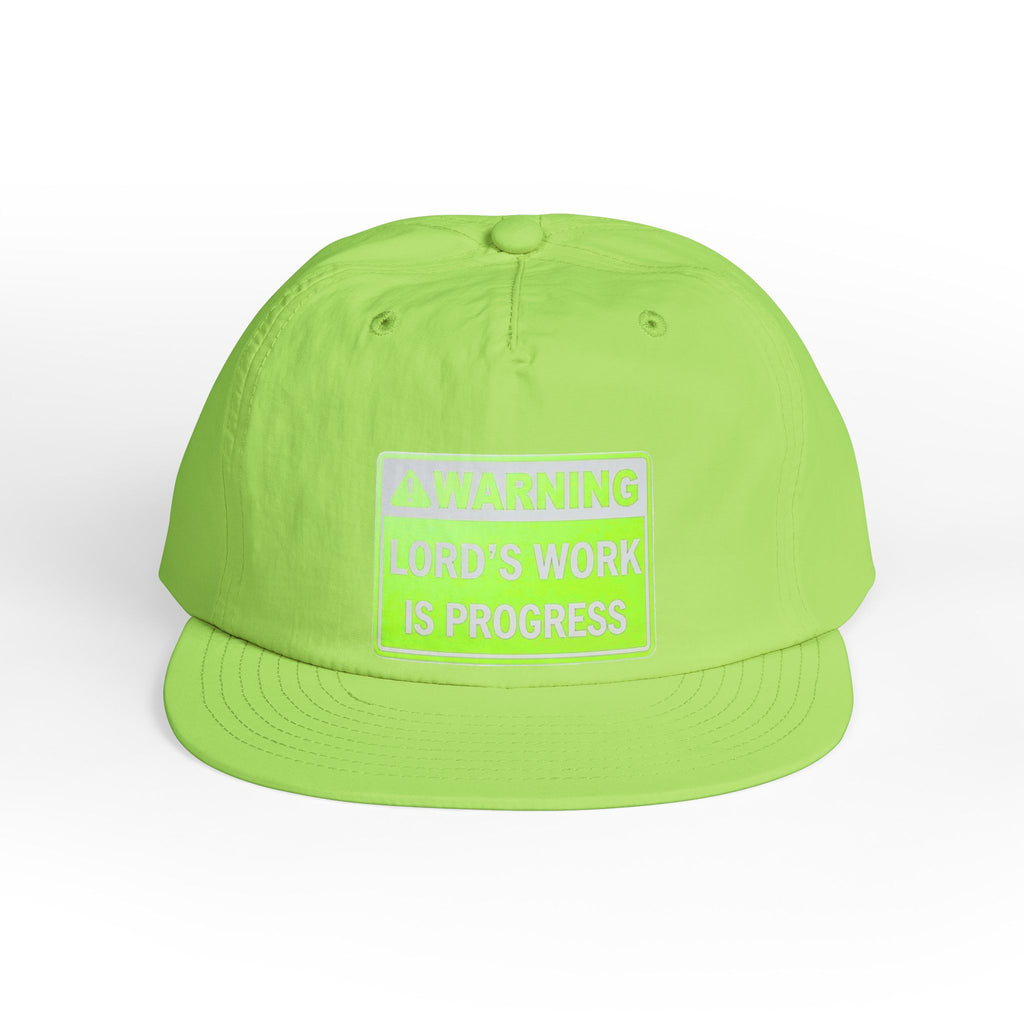 Lord's Work In Progress Embroidered Snapback Hat