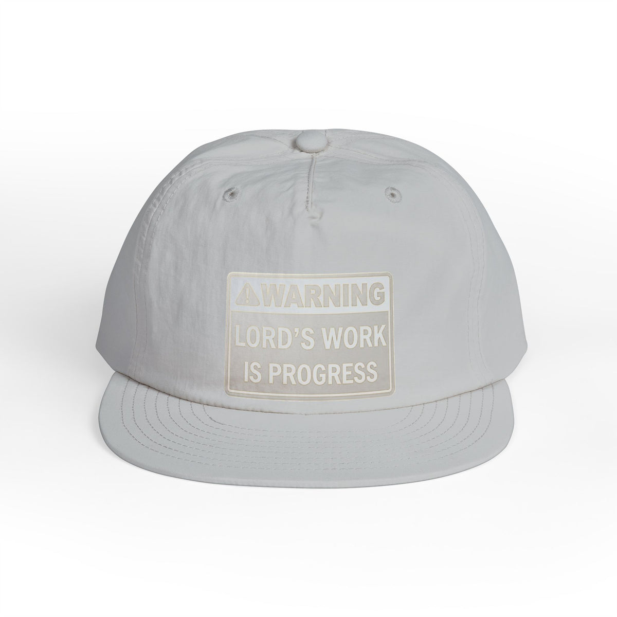 Lord's Work In Progress Embroidered Snapback Hat