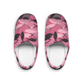 Pink Floral Pattern Women's Indoor Slippers