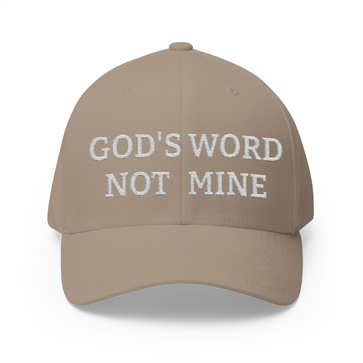 God’s Word Not Mine Christian Embroidered Cap