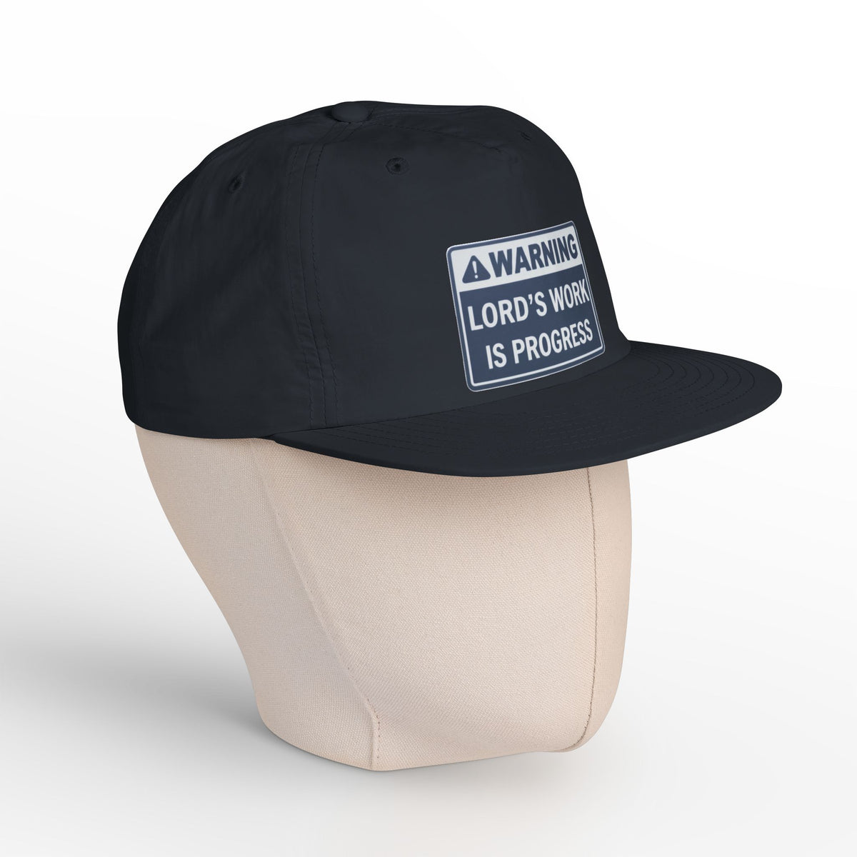 Lord's Work In Progress Embroidered Snapback Hat