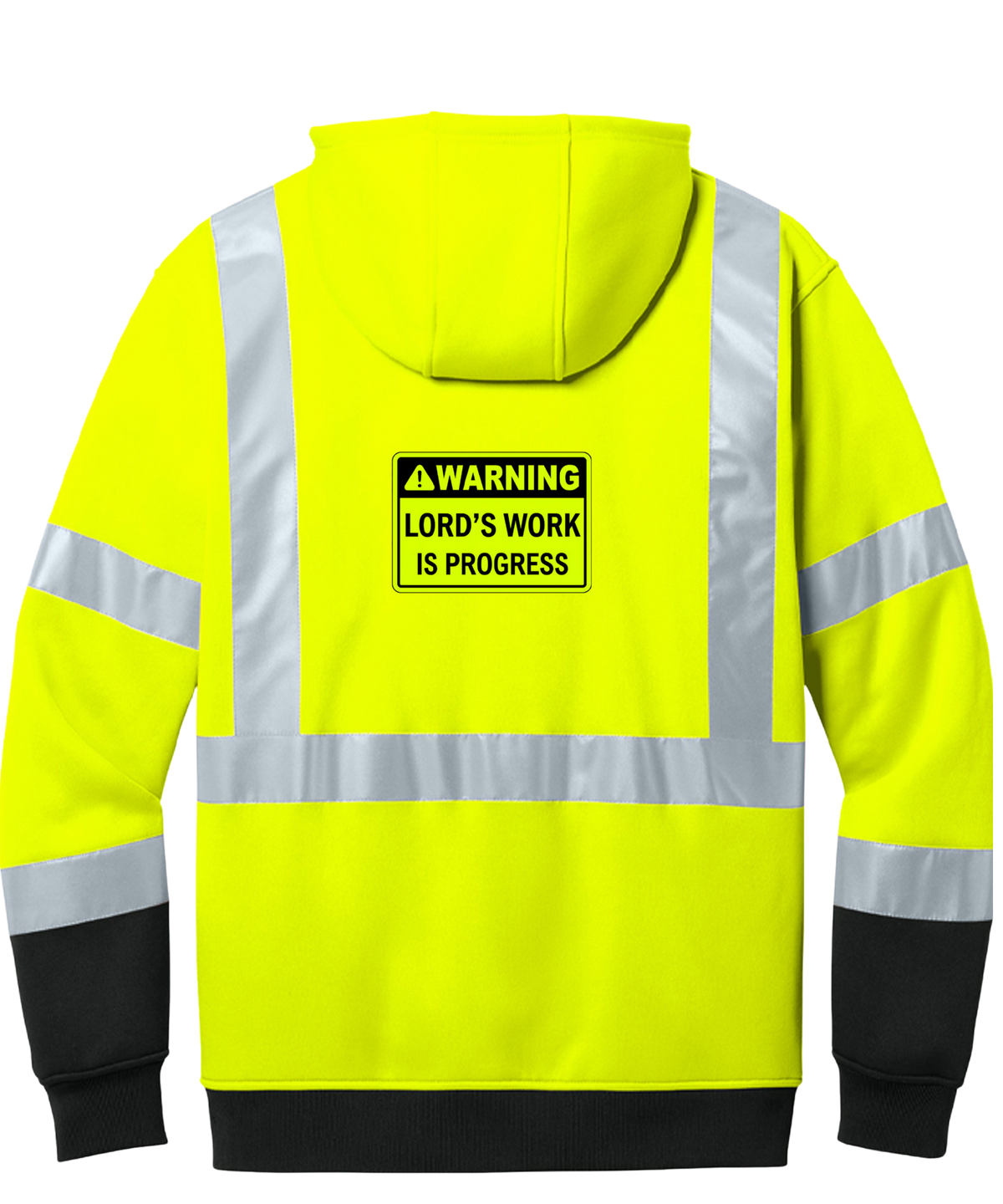 Heavy-Duty Construction Hoodie Yellow