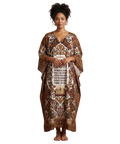 Proverbs 31:10-11 Heirloom Kaftan Dress | UK Imported Silk & Poly