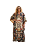 Solomon 4:7/1:15 Heirloom Kaftan Dress | UK Imported Silk & Poly