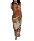 Sunday Peace Pocket Maxi Kaftan With Pocket