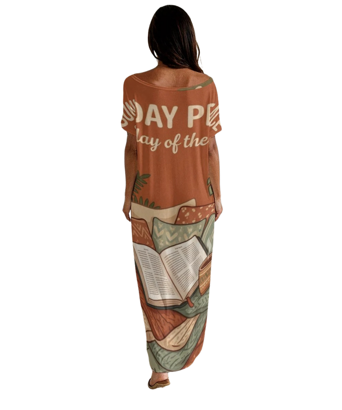 Sunday Peace Pocket Maxi Kaftan With Pocket