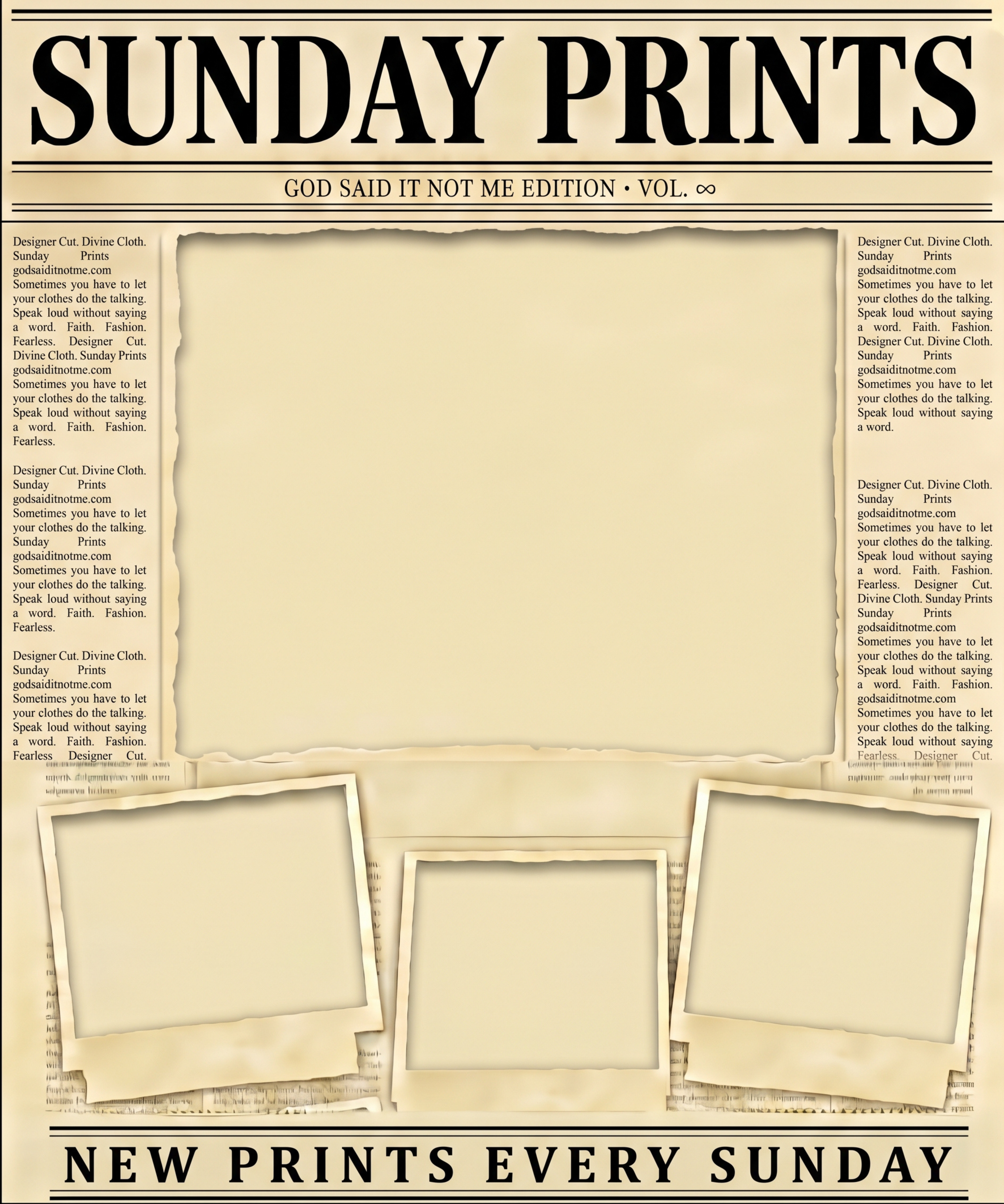 Newspaper Frame