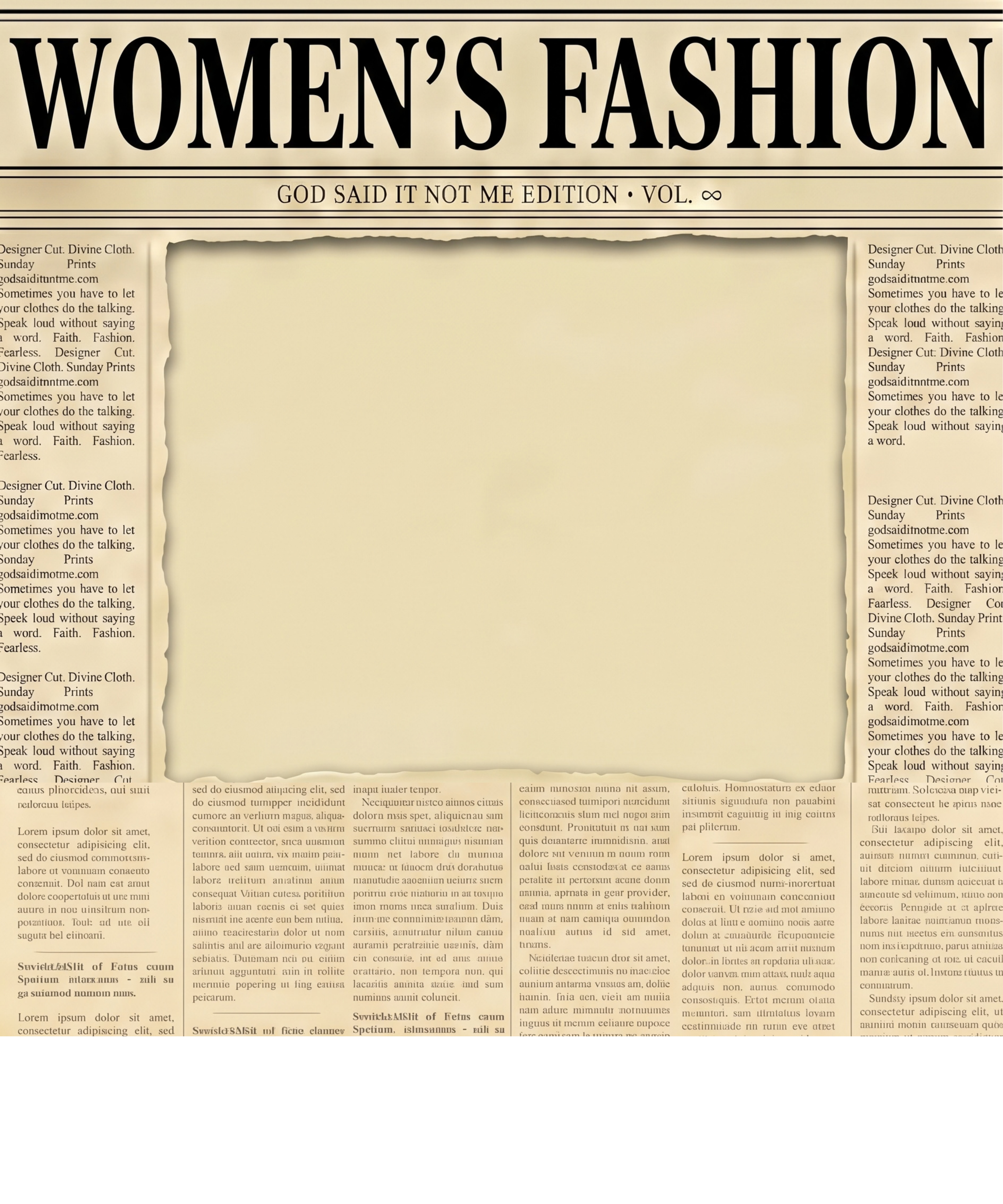 Newspaper Frame