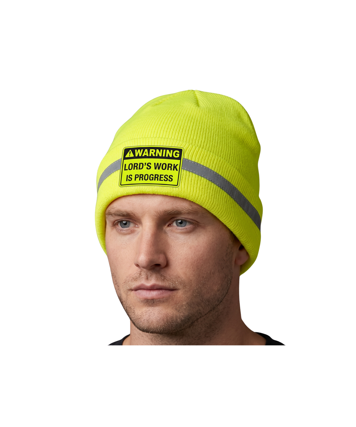 Construction Beanie Yellow