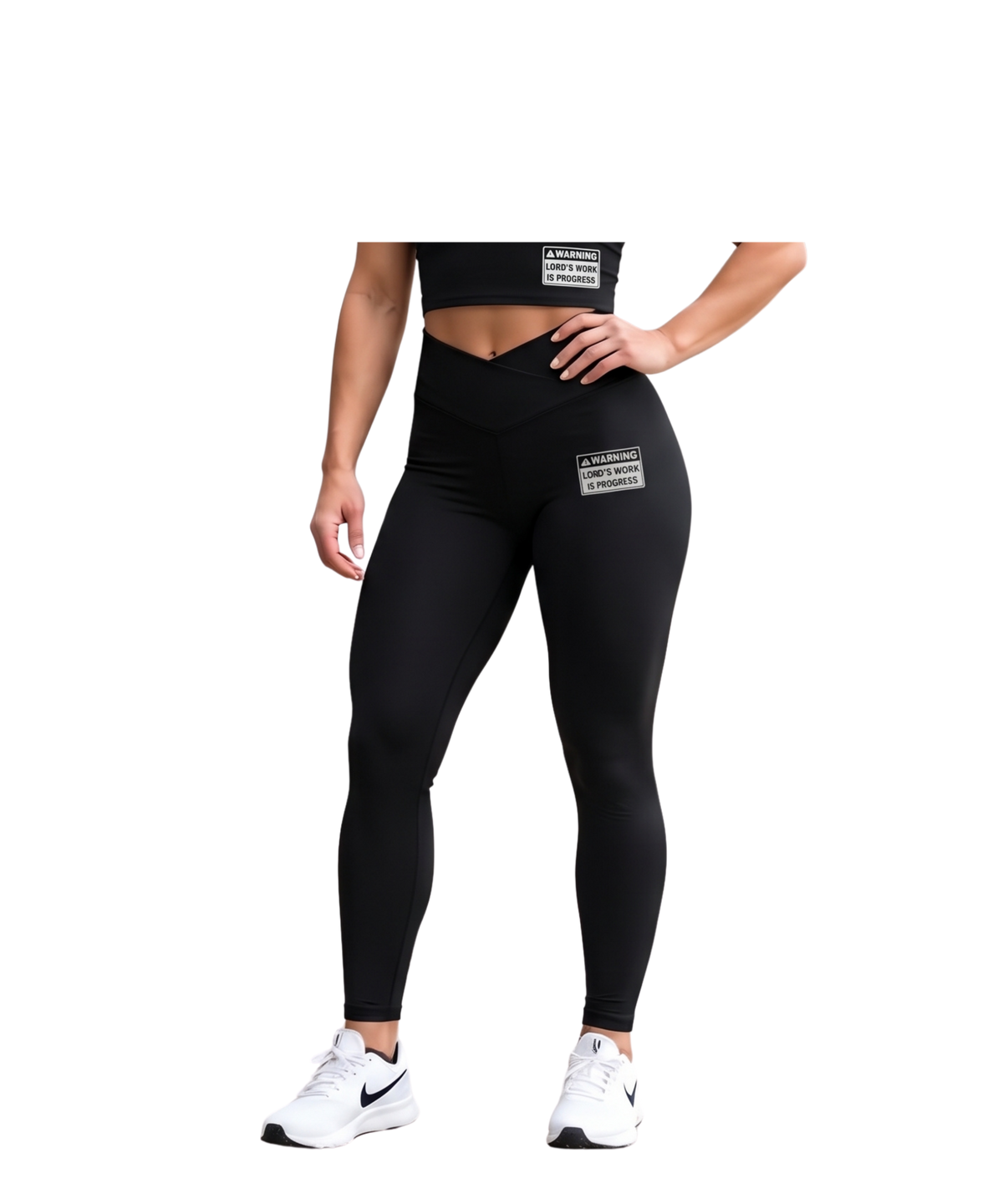 Lord's Work In Progress Yoga Leggings High-Waist Activewear