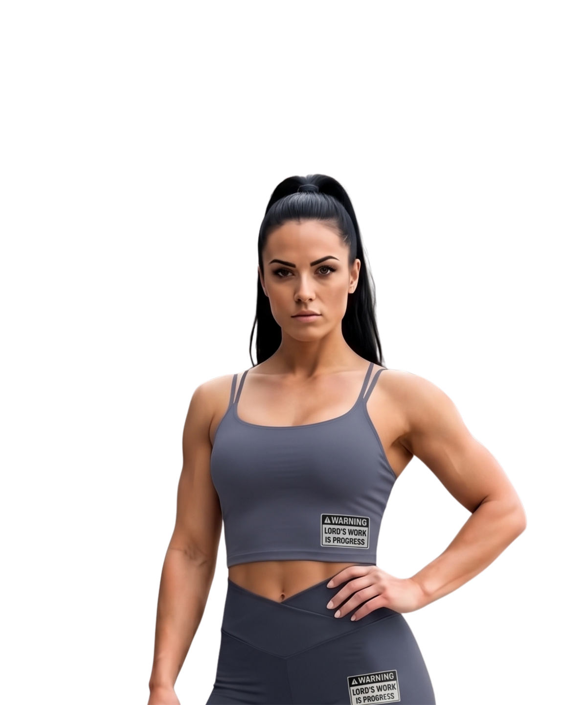 "Lord's Work In Progress" Yoga Set