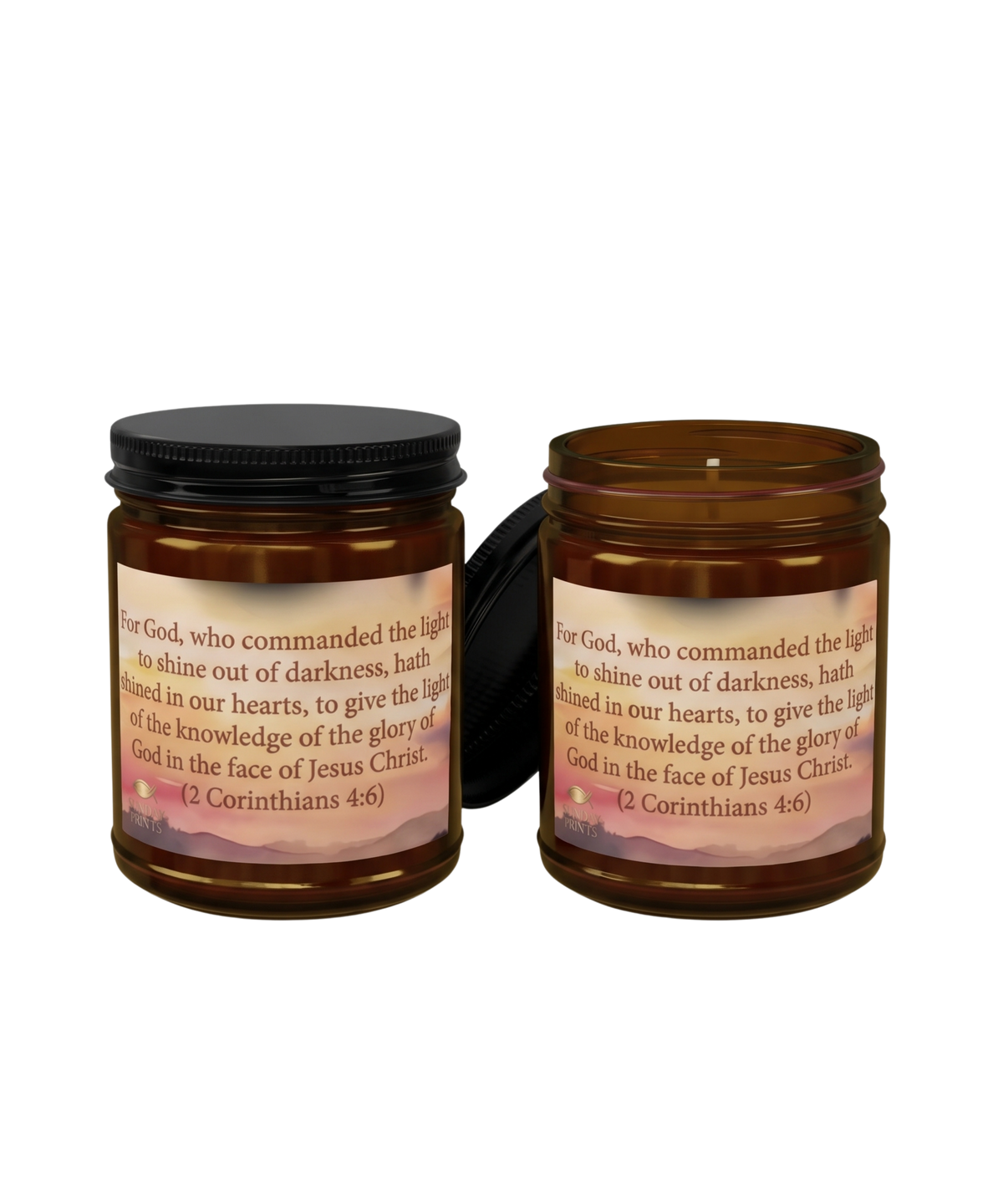 2 Corinthians 4:6 | Hand-Poured Artisan Soy Candles