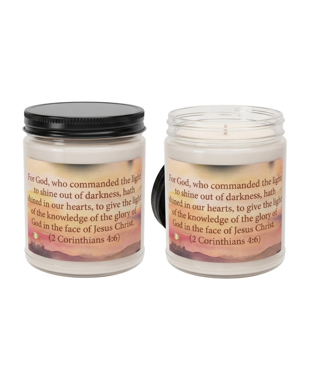2 Corinthians 4:6 | Hand-Poured Artisan Soy Candles