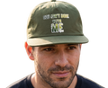 'God Isn't Done With Me' Embroidered Snapback Hat