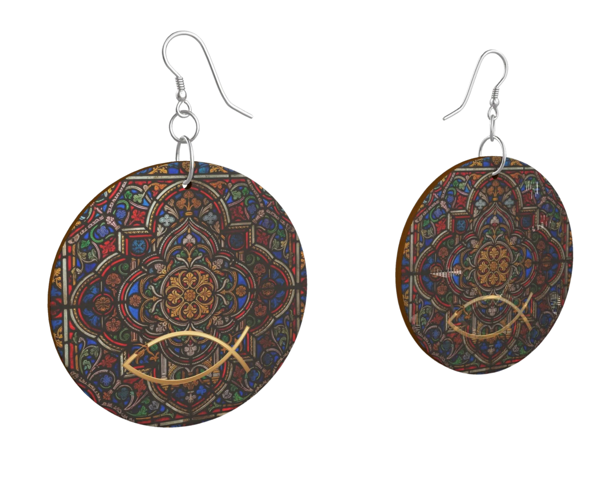 The Renaissance Stain Glass Earrings