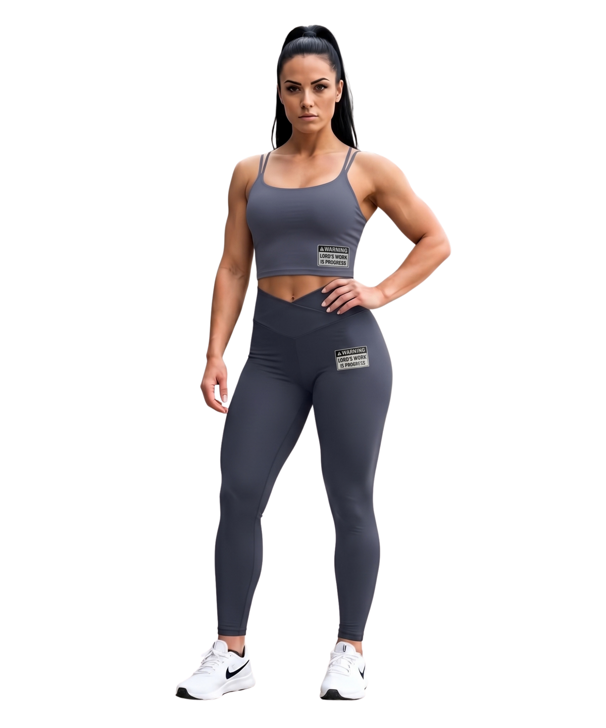 "Lord's Work In Progress" Yoga Set